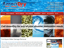 Tablet Screenshot of ameridry.net